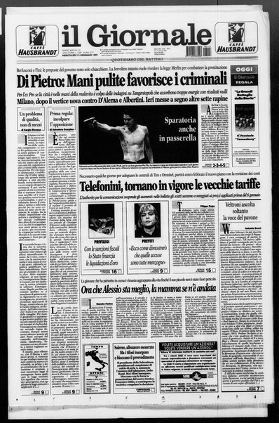 Il giornale : quotidiano del mattino